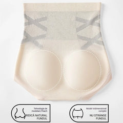 🩲【Set de 6 Bucăți】Chiloți bumbac pur antibacterieni, modelatori pentru abdomen