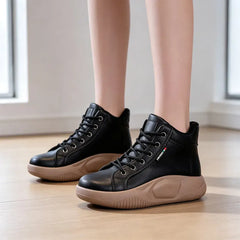🔥【Mărimi 35-43】Pantofi Retro Rock noi, piele de vacă premium respirabilă, talpă îngroșată antiderapantă, pantofi casual eleganți și versatili