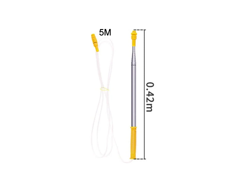 🍀【Brat telescopic + duză】Tijă de prelungire din oțel inoxidabil Braț de pulverizare telescopic