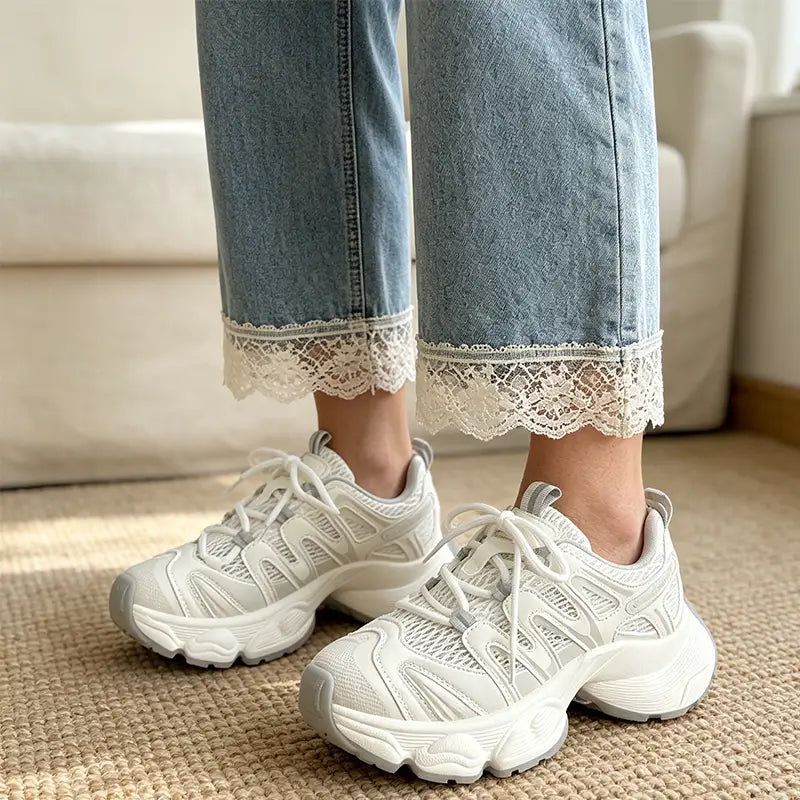 🤍【Top 3 cele mai apreciate】Pantofi casual moderni și confortabili din material tip plasă