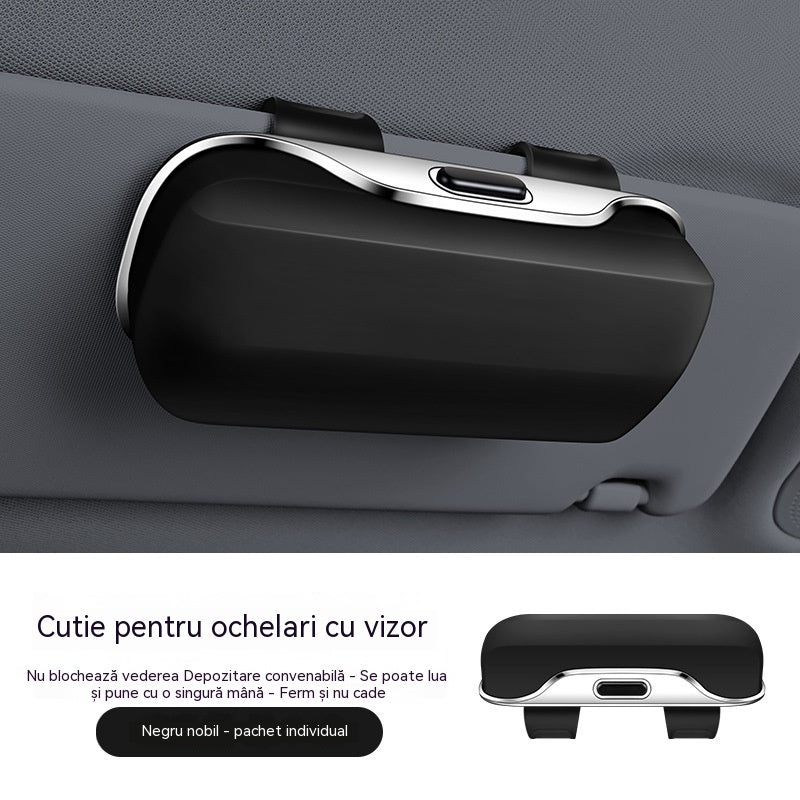 🕶️🚗Husă pentru ochelari de soare pentru mașină | Potrivită pentru toate vehiculele
