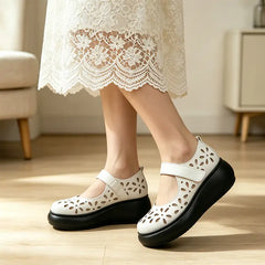 Pantofi Fashion cu Platformă: Piele Moale și Relaxantă, Mărimi 35-40 ✨