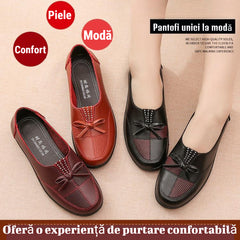 【35-41】Noua modă din piele moale pantofi casual plat Single
