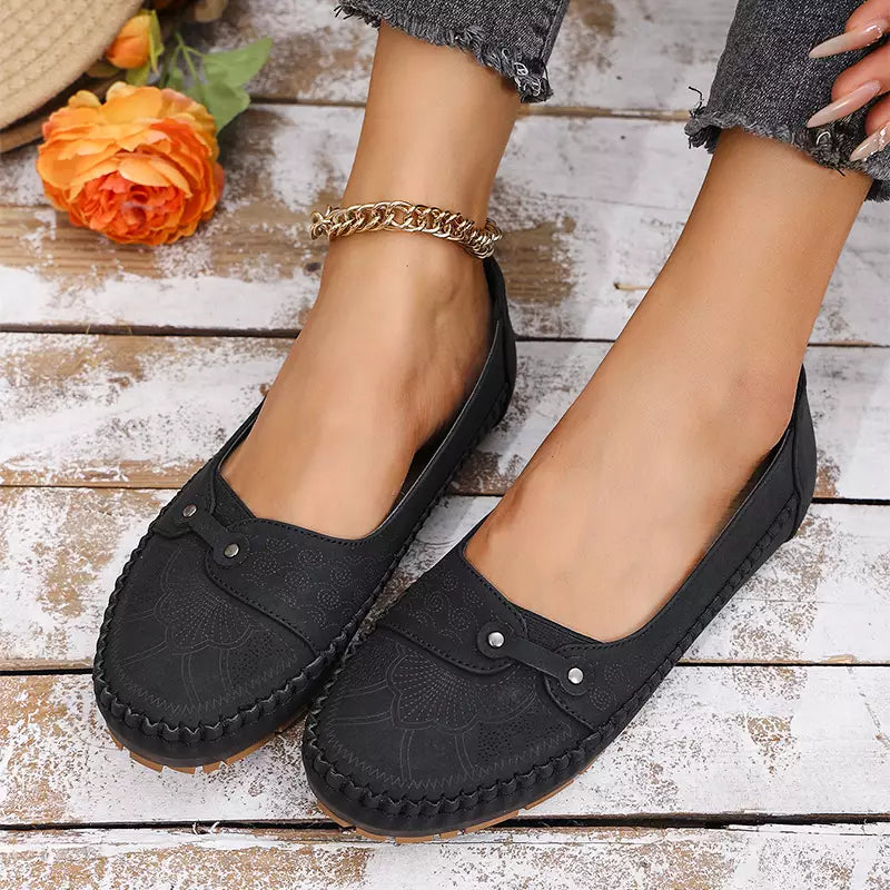 Mocasini Profesional din Piele Moale: Tehnologie Flexibilă 360° contra Oboselii, Cusătură Manuală, Mărimi 35-42