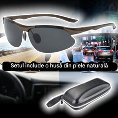 🕶️ Ochelari Polarizați Fotochromici pentru Condus Zi și Noapte 🚗