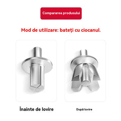 【100BUC】🔨 Nit din aluminiu cu montare prin lovire – Fixare rapidă și rezistentă🔧