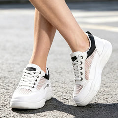 ✨Pantofi Sport Ortopedici Damă: Talpă Ergonomică Groasă și Moale, Textură Aerisită cu Ventilație, Mers Confortabil Fără Oboseală