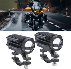 Upgrade Moto 2026 ✨ Proiectoare LED Ultra-Puternice Model Cobra 🏍️ 3 Culori + Stroboscop pentru Siguranță Maximă!