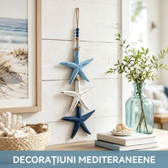 🌊 Pandantiv Decorativ cu Stea de Mare și Pește Marin——Adu briza mării direct în casa ta!