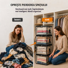 🔥Ofertă limitată: economisești 49% — Set 3 bucăți📦 Sac depozitare din plastic transparent gros, mărime mare, rezistent Potrivit pentru haine, mutări și depozitare obiecte