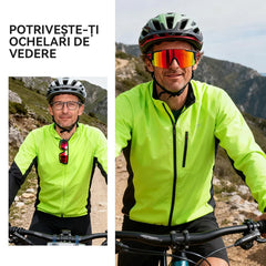🕶️☀️【Unisex】Ochelari de soare polarizați cu fixare ergonomică – protecție UV, ideali pentru pescuit, condus, ciclism montan și multe alte activități.
