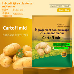 【8 pungi】Îngrășământ foliar solubil "Cartofelul Magic"｜Pentru cartofi, arahide, cartofi dulci, ridichi, taro și ceapă – stimulează rădăcinile, mărește producția