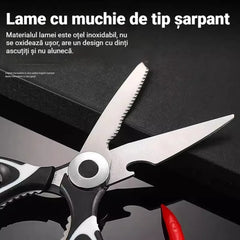 ✂️ 【cumperi 1 primești 1 gratis】foarfecă multifuncțională pentru bucătărie｜taie oasele fără efort, material sigur și durabil