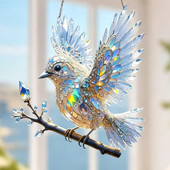 💎🐦Adu reflexiile magice ale naturii în casa ta! Descoperă decorațiunea Crystal Bird