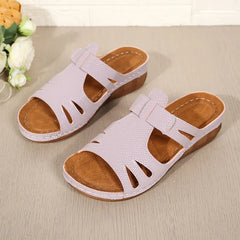 Colecția de Vară 2026 ✨ Papuci cu Platformă din Piele 👡 Confortabili și Eleganți (5cm)!