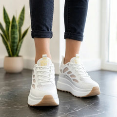 ✨Adidași Damă cu Platformă +10cm: Design Ultra-Ușor, Talpă Moale Anti-Oboseală, Respirabili și Confortabili