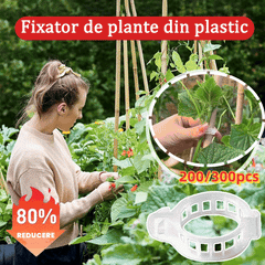 🌳【Set de 200 de bucăți】🌱Cleme de susținere pentru creșterea plantelor