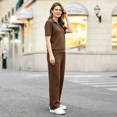 ✨ Compleu de Vară 2 Piese Chic – Efect Vizual 2-în-1, Maschează Imperfecțiunile și Scapi de Stresul Asortării! 🌸 Loose Style