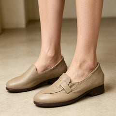 💎【Ultra-moale】Pantofi casual din piele naturală, cu talpă moale și design modern