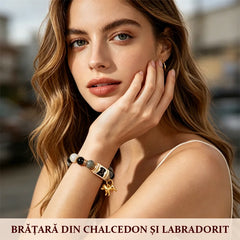 🐾 Purtat ca un talisman: Brățară cu mărgele în stil retro luxury, cu tematică de protecție a animalelor de companie