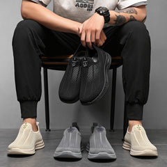 🔥【39-44】Pantofi casual din plasă pentru bărbați, respirabili și confortabili, antiderapanți, ușor de purtat