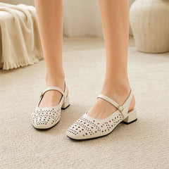 ✨ Pantofi Mary Jane cu Decupaj Francez – Eleganță Retro, Răcoare și Confort de Vis pentru Vara 2026! 👡🌾