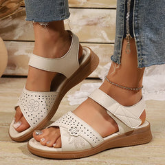 Sandale din Piele cu Platformă: Stil Modern și Relaxare, Mărimi 35-41 ✨