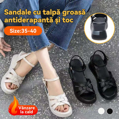 💞【45% OFF】Sandale cu pană în stil nou