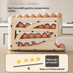 💥🥚Cutie glisantă pentru depozitarea ouălor, de calitate alimentară