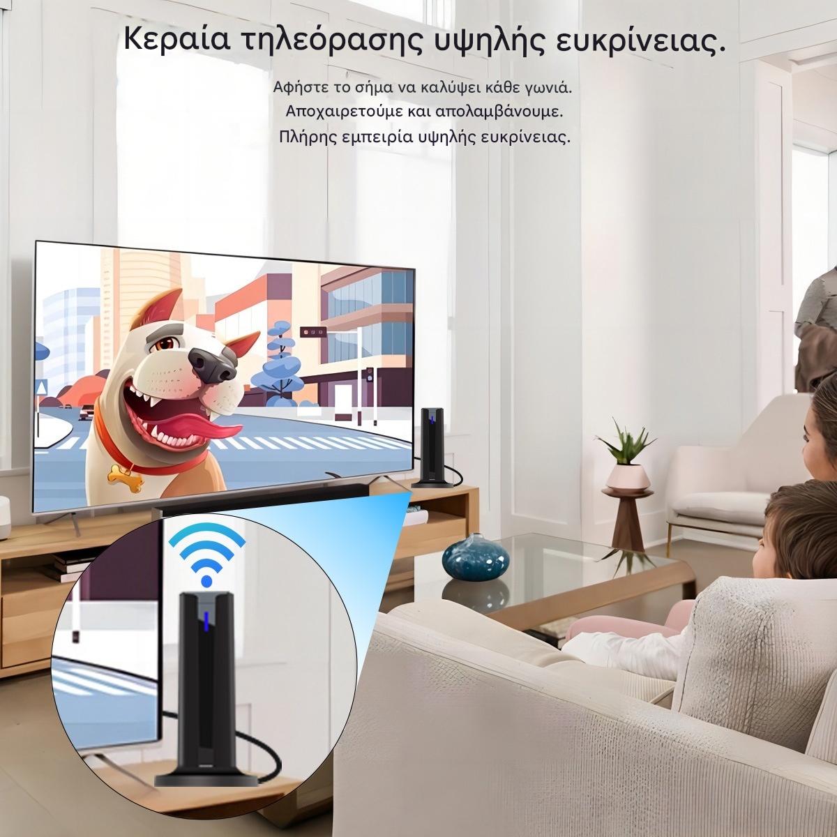 🔥【Δημοφιλές σε όλο το διαδίκτυο】🌐Ψηφιακή Κεραία Τηλεόρασης Δέκτης