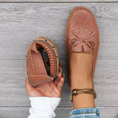 【35-42】Mocasini damă din piele naturală – comozi, flexibili și perfecți pentru mers zilnic