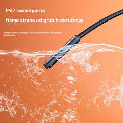 (Tip-C, USB, Micro USB) 3 x 1 ενδοσκόπιο 5m