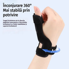 🏥 Orteză Medicală Deget Mare și Încheietură – Recomandată de Ortopezi contra Tendinitei, Plăcuță Aluminiu, Modelator 1+1 GRATIS! 💥✨