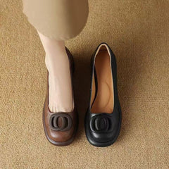👠 Ρετρό κομψές γυναικείες μοντέρνες γόβες 👠 Ύψος τακουνιού 5 εκ🌟