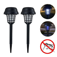 ☀️ Lampă Solară LED 2-în-1 pentru Grădină – Iluminat și Anti-Țânțari, Zero Facturi la Curent! 🔋 [Cumperi 1, Primești 1 GRATIS]