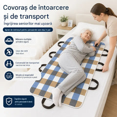 【160cm*80cm】🛌Adult lavabil cu 4 straturi și tampon de îngrijire a scutecelor respirabil