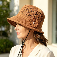 👒Pălărie de Soare Elegantă și Șic – Protecție UV și Stil pentru Vară