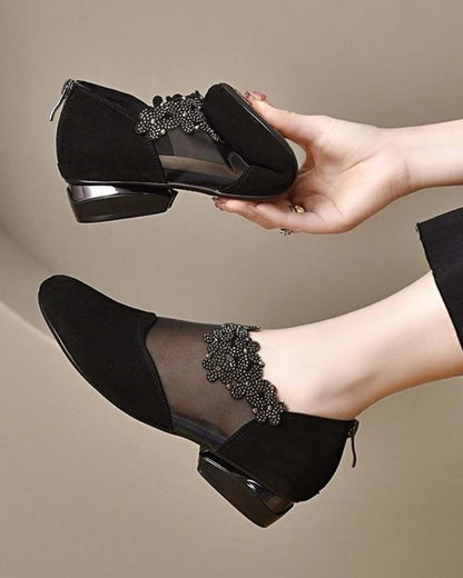 Γυναικεία Γόβες με Ανοιχτό Δίχτυ και Μαλακή Σόλα