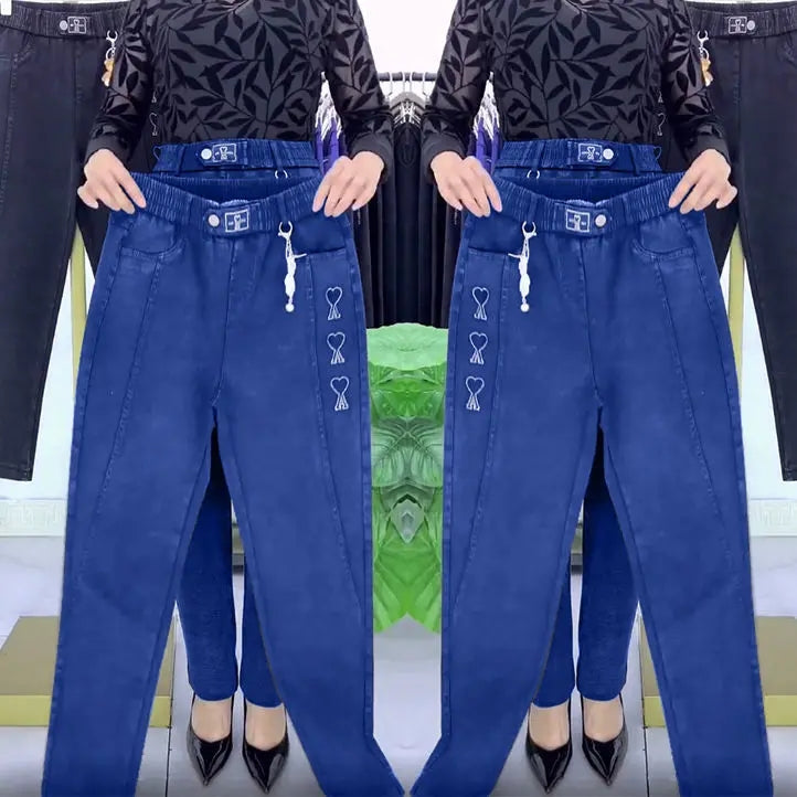 【M-5XL】Blugi elastici întăriți pentru femei