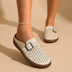 Colecția de Vară 2026 ✨ Saboți Casual din Piele Naturală 👡 Talpă de 3.5cm, Confort Absolut!