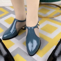 ⏰【Reducere produs nou – Revine în curând la prețul inițial】👠Pantofi stiletto moderni din plasă, toc de 3 cm.