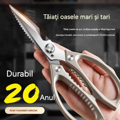 ✨Nouă Îmbunătățire🍖 Foarfecă de Bucătărie Multifuncțională și de Înaltă Performanță ✂️👨‍🍳