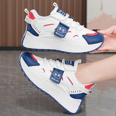✨Pantofi Sport cu Talpă Groasă și Design Modern – Efect de Alungire a Picioarelor și Confort Sporit