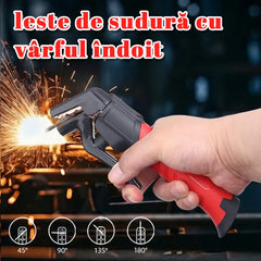 ⚡ Clește de Sudură Profesional 600A (Cap Înclinat) – Vizibilitate Maximă, Protecție Anti-Arsură și Eficiență în Orice Unghi! 🛠️🔥
