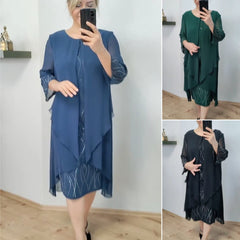 【S-5XL】🌷🔥Rochie nouă din șifon, modernă și versatilă