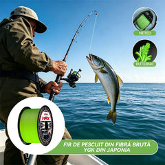 🎣【coșmarul peștilor mari】fir PE împletit în 12 fire pentru pescuit la spinning｜rezistență puternică la tracțiune, super rezistent la uzură ✨