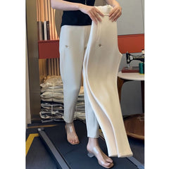 👖💘Pantaloni casual noi, la modă, cu talie înaltă