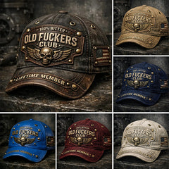 🧢🔥 Șapcă de baseball retro Old Guys Club