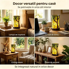 🌳Lampă de Masă Creativă cu Design de Pădure Magică