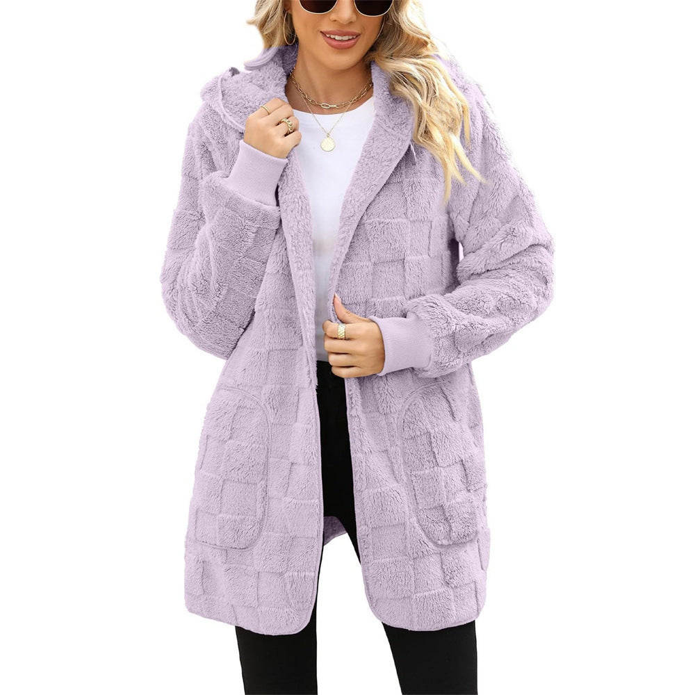 ☃️Περιορισμένη έκπτωση 39%❄️[S-5XL]🌸Νέο για τη χειμερινή σεζόν: Γυναικείο καρό φλις μπουφάν αναψυχής